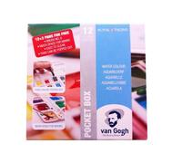 Confezione Acquerelli 12+3 Pocket Box + Pennello N°6