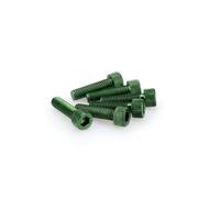 Confezione blister da 6 viti in alluminio M8 compatibile con UNIVERSAL UNIVERSAL