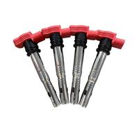 Confezione bobine di accensione Bobina Accensione 4 Pezzi Per VW Per Jetta Per Golf GTI GLI Per Passat Per Tiguan CC Per Touareg 06E905115E 07K905715F Bobine Accensione