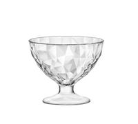 Confezione Bormioli Rocco di 6 coppette diamond in vetro trasparente cl 36 in