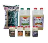 Confezione CANNA Terra Professional 50 litri + fertilizzanti e booster