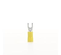 Confezione Capocorda Giallo a forcella, vite 4 mm (100 PEZZI) - CEMBRE GF-U4