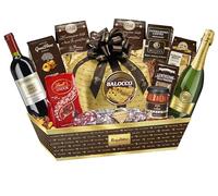 Confezione Cesto Natalizio APOLLO con 14 specialità gourmet, idea Regalo Italia