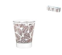 Confezione Chio di 6 bicchieri modello michelle in vetro con capacità di cl 8,5