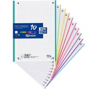 Confezione classica Oxford da 160 fogli A4-A4+, ricarica per notebook, colori vivaci