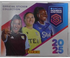 Confezione Completa 50 Panini Pinsentry Donna Super League Wsl 2025 Ufficiale