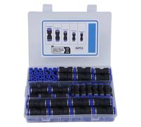 Confezione Connettore Dritto Push Elegante e Funzionale Progettato Per Facile Ut