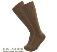 CONFEZIONE DA 1-5 CALZE ESERCITO TEDESCO ORIGINALI MARRONI TROPICI NUOVE CALZ...