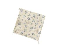 Confezione da 1 asciugamano per il viso per neonati, 24,9 x 24,9 cm, salviette assorbenti per bambini e bambine, lavabili e riutilizzabili (coniglio)