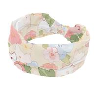 Confezione da 1 fascia per capelli da donna, antiscivolo, elastica, sportiva, in morbido tessuto, per allenamento, yoga, accessori per capelli alla moda, con simpatico gattino in stile cartone animato