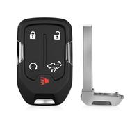 Confezione da 1 telecomando per chiave elettronica, adatto solo per GMC Sierra 1500 2500 3500 2019-2023 Chevrolet Chevy Silverado 1500 2500 3500, 433 MHz HYQ1ES 13522904 13522904 13522 2854 Include