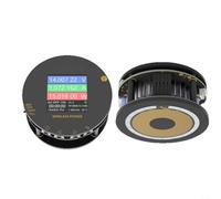 Confezione da 1 tester wireless per caricabatterie Qi2 MPP 25 W voltmetro magnetico amperometro wattmetro analizzatore di protocollo con display da 154 pollici per laboratorio di riparazione nero