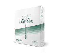 Confezione da 10 ance medie La Voz per clarinetto soprano in SI bemolle - NUOVO