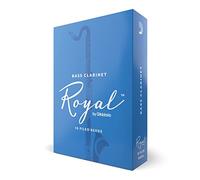 Confezione da 10 ance Rico Royal per clarinetto basso, durezza 2,0