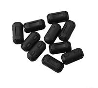 Confezione da 10 anelli di riduzione del rumore con nucleo in ferrite RFI per apparecchiature USB e audio (5 mm)