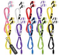 Confezione da 10 auricolari con cavo USB C con microfono, tipo C, compatibili con iPhone 15/16, iPad Pro, MacBook, Galaxy S23 S22, Pixel 8 7 6, Chromebook, compatibili con la maggior parte dei