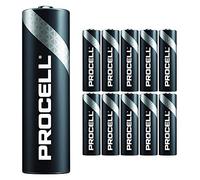 Confezione da 10 batterie Duracell Procell AA,Batteria alcalina di potenza industriale da 1.5 V,Uso domestico o ufficio,Pacchetto promozionale deodorante per auto,Potenza affidabile a lunga durata