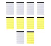 Confezione Da 10 Blocchi Note Piccoli A7, Blocco Note, Blocco Note Piccolo, Blocco Note Tascabile, Promemoria, Blocco Note, Blocco Note Stenografia