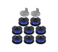 Confezione da 10 bobine di ricambio per decespugliatore a filo da 0,065 pollici, compatibile con Ryobi 18V 24V 40V One, filo di nylon resist