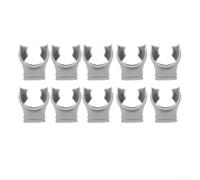 Confezione da 10 bocchini in silicone per immersioni subacquee di ricambio per regolatore, offre una vestibilità comoda e antiscivolo per la superficie in nero, bianco, grigio per un affidabile