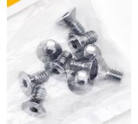 Confezione da 10 bussole a testa piatta 1/4-20x1/2" UNC