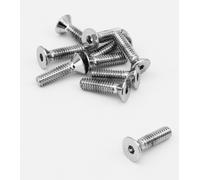 Confezione da 10 bussole a testa piatta 1/4-20x1" UNC