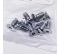 Confezione da 10 bussole a testa piatta 1/4-20x5/8" UNC