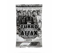 Confezione da 10 carte Topps Formula 1 Turbo Attax 2025 - Cerca Pink Foil Parallels