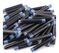 Confezione da 10 cartucce d'inchiostro calibro 3,4/2,6 mm per penna a inchiostro nero/blu scuro/rosso/blu inchiostro H7l3 Sac penne stilografiche forniture scolastiche