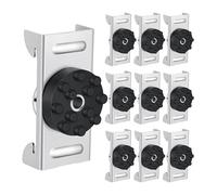 Confezione da 10 clip di montaggio insonorizzanti per isolamento acustico per studio di registrazione apparecchiature acustiche per parete soffitto