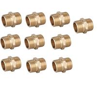 CONFEZIONE DA 10 CONNETTORI 3/4 ”Maschio - NIPPLI 3/4” Maschio BOCCOLA IN OTTONE RIDUZIONE RIDUZIONE BSP