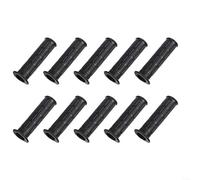 Confezione da 10 coperture in gomma per maniglie per macchine agricole e attrezzi da giardino, progettate per migliorare il controllo e ridurre l'affaticamento dell'operatore (124 x 26 mm)