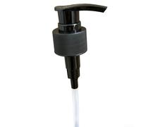 Confezione da 10 dispenser di sapone e lozioni per bottiglie da 24 mm/28 mm, pompa in plastica a testa rotonda con forte meccanismo a molla e resistente alle perdite (28 mm)