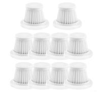 Confezione da 10 filtri di ricambio riutilizzabili per aspirapolvere, lavabili e sottili, per aspirapolvere compatti, 52 x 40 x 28 mm