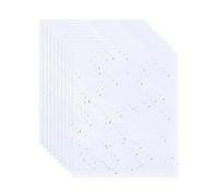 Confezione da 10 fogli di carta regalo colorata glitterata per bouquet, lavori manuali, decorazioni fai da te e confezioni regalo di compleanno