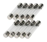 Confezione da 10 fusibili SeKi 2A, 6 x 30 mm, fusibili in vetro 250 V