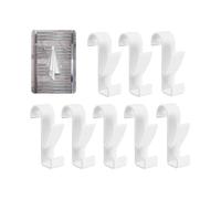 Confezione da 10 ganci per asciugamani da bagno per radiatori, ganci per asciugatrice in plastica, adatti