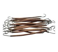 Confezione da 10 ganci per capelli da donna, elastici colorati per capelli
