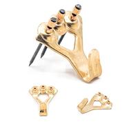 Confezione da 10 ganci per quadri, 45,4 kg, con chiodi, ganci per appendere quadri, accessori per appendere quadri, ganci per cornici o ganci, ganci per specchi, per cartongesso e intonaco