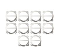 Confezione da 10 guarnizioni a piastra per compressore d'aria, rondelle in alluminio adatte per tipo 47, 51, 65, facile installazione (tipo 65)