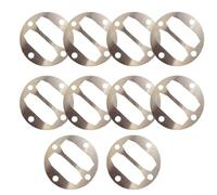 Confezione da 10 guarnizioni per valvole per compressore d'aria, rondelle in alluminio adatte per tipo 47, 51, 65, facile installazione (tipo 51)