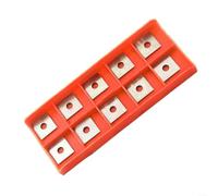 Confezione da 10 inserti quadrati indicizzabili da 12 x 12 x 1,5 mm, per macchine per la lavorazione del legno, tra cui piallatrici, router e alberi a spirale