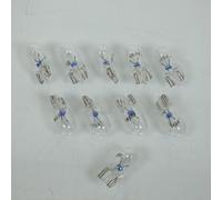 Confezione da 10 lampadine Flosser W2.1x9.5d 6V 3W per indicatori di direzione