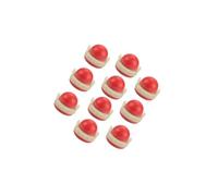 Confezione da 10 lampadine rosse primer per Briggs & Stratton 694394 4178 494408 4128 3-4HP motore carburatore carburatore