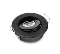 Confezione da 10 mini 3W LED luce del punto nero incasso Led luce di soffitto per la casa Cabinet