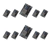 Confezione da 10 mini convertitori cc/cc buck MP1584EN 5 V 1,8 A, 5-30 V a 5 V, modulo di alimentazione step-down per Arduino Raspberry Pi ESP32 progetti elettronici fai da te (10PCS-5V-scheda nuda)