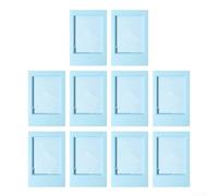 Confezione da 10 mini cornici per Fujifilm per INSTAX, design facile da usare per visualizzare momenti cari (cieli azzurri)