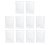 Confezione da 10 mini cornici portafoto per Fujifilm per INSTAX, realizzate per proteggere e visualizzare le tue immagini care (trasparenti)