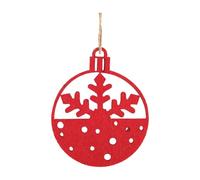 Confezione Da 10 Omini Pan In Feltro Natale Ornamento Con Fiocco Neve Decorazioni Appendere In Tessuto Non Tessuto Per L'albero Feste A Casa Facile Usare Efficiente Per I