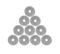 Confezione da 10 panni rotanti for scopa, compatibili con Roborock Saros 20 / Qrevo Edge 2, accessori di ricambio for robot aspirapolvere parti